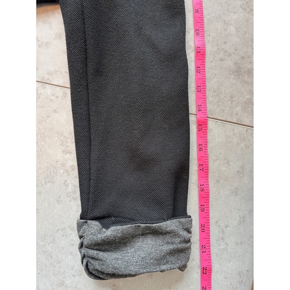 Skies Are Blue Black Knit Open Front Blazer Jacket Cuffed Sleeves Women's Large - Picture 10 of 12